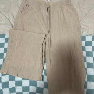 Abercrombie & Fitch Light Tan Pants